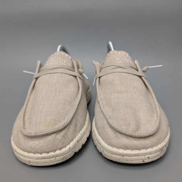 Hey Dude Wendy Dusty Inca Tan Pink Slip On Loafers Shoes Womens 10 121410597 - Picture 3 of 13